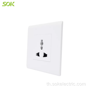 13A250V เต้ารับเอนกประสงค์ 1Gang electeic socket